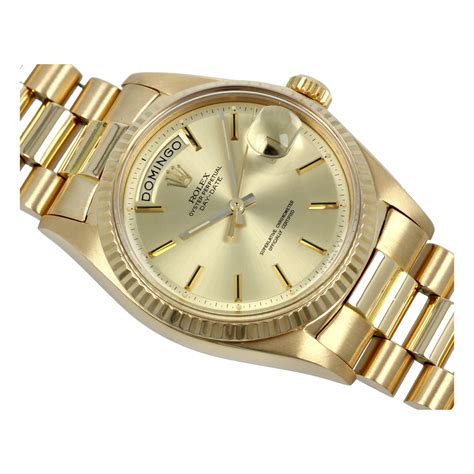 rolex gold day date 36mm chrono24|rolex day date 36 1803.